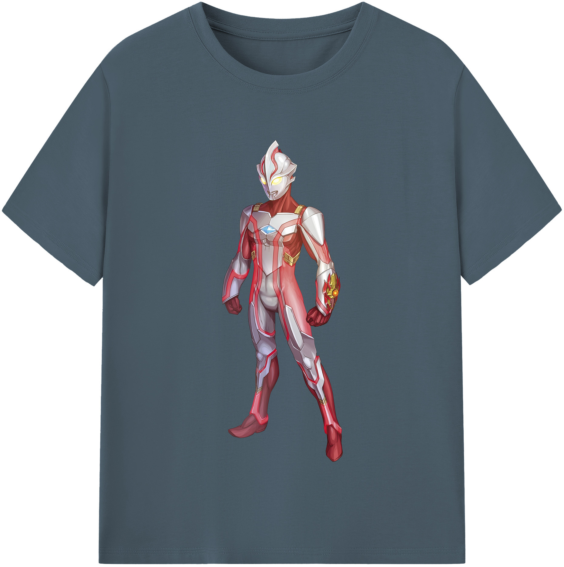 （画像用） ウルトラマン Ultraman 綿100％半袖Tシャツ（フロントプリント）